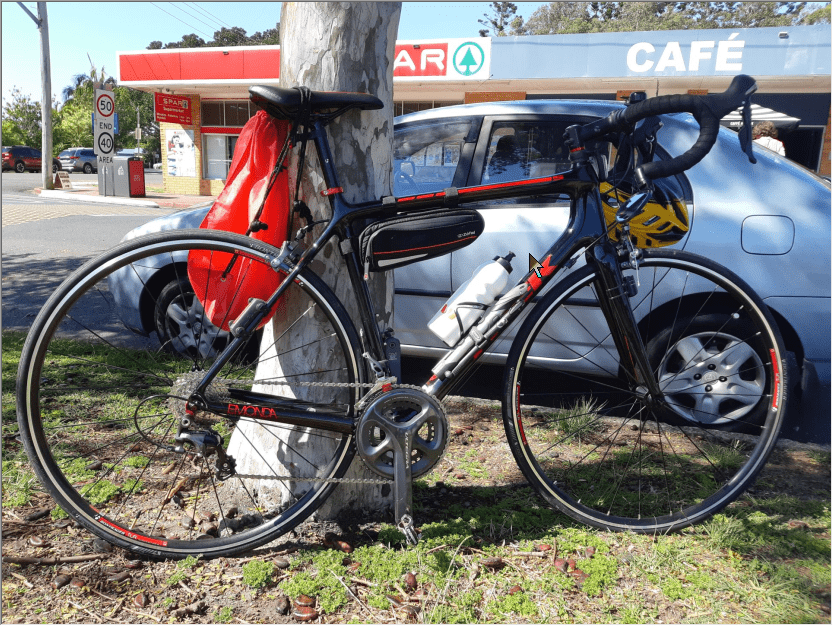 Guess who has got a new Bike